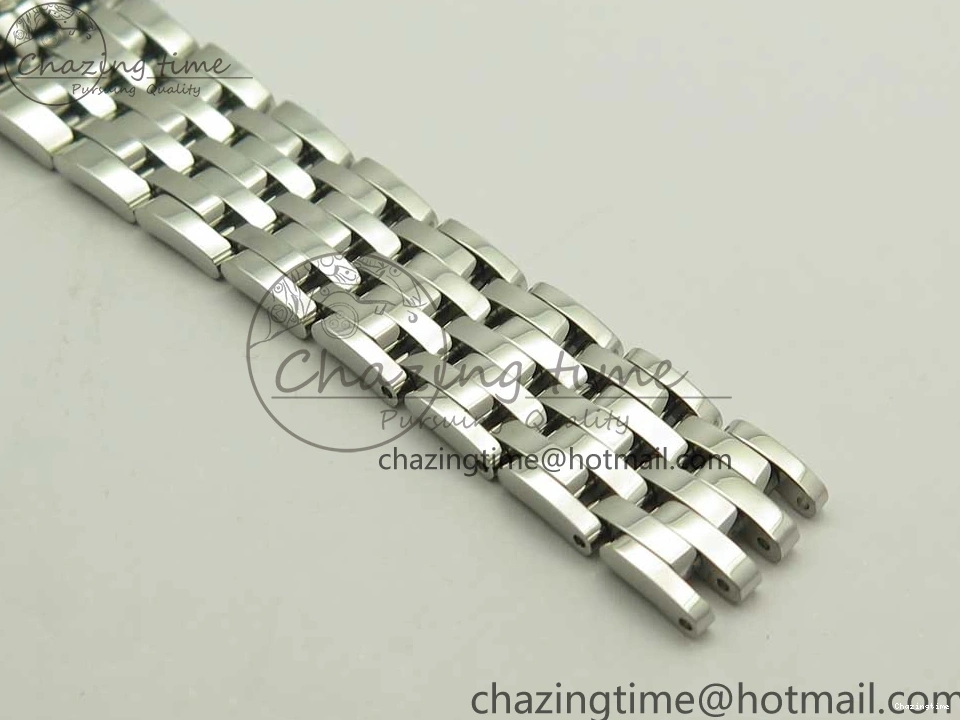 0105 TopPick De Ville Prestige Ladies 32.7mm SS MKF 1:1 Best Edition Blue Dial Diamonds Markers on SS Bracelet MIYOTA 7972